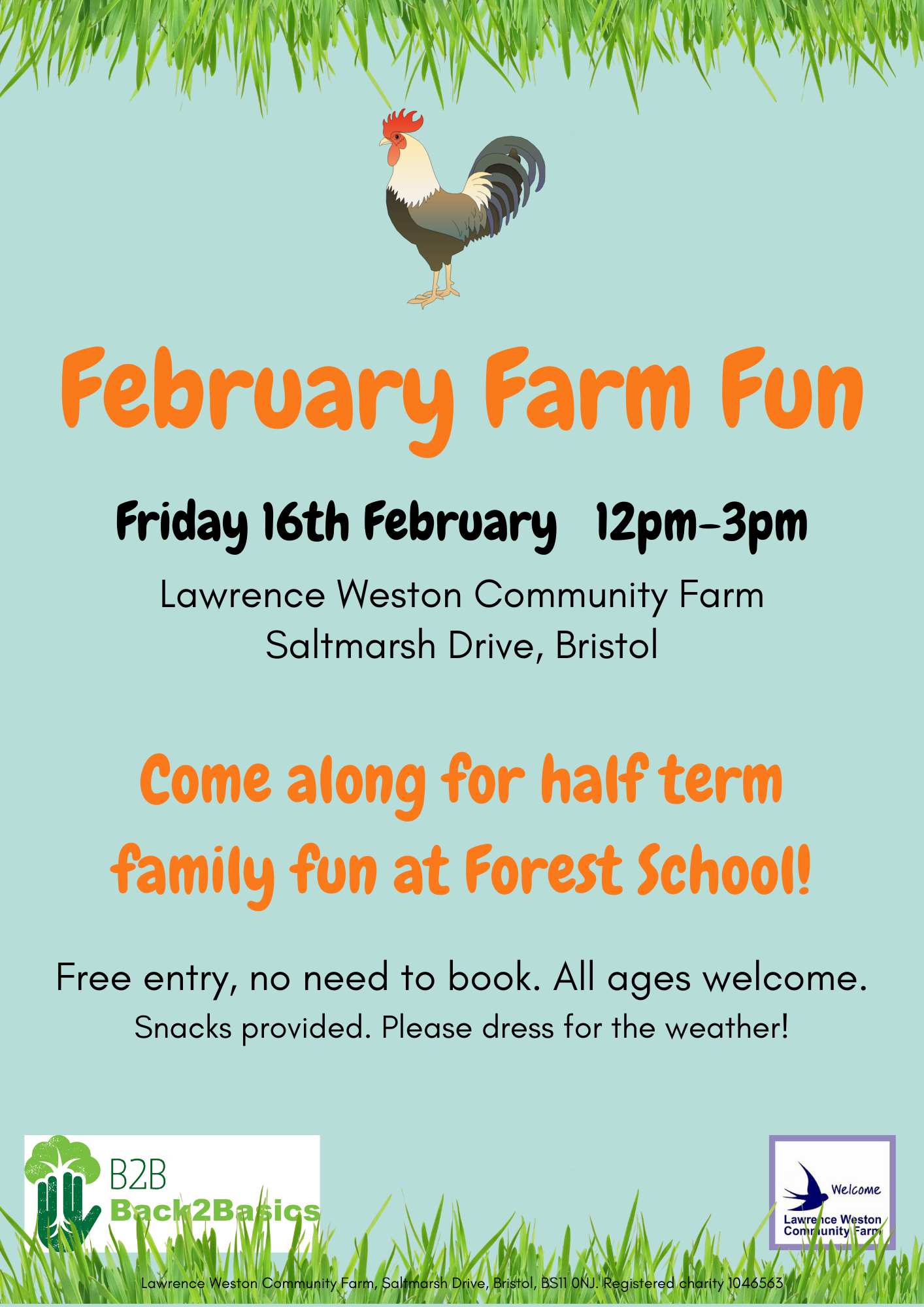February Farm Fun poster